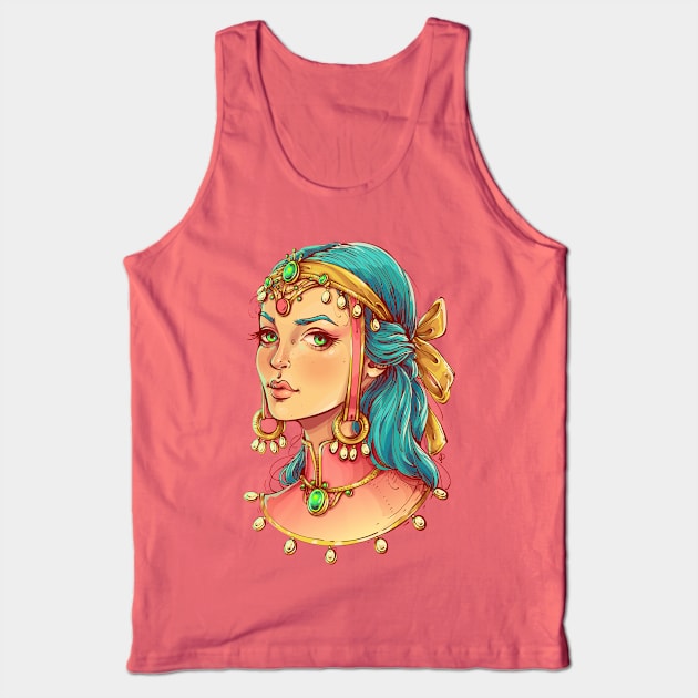 Princess Tank Top by Dimary